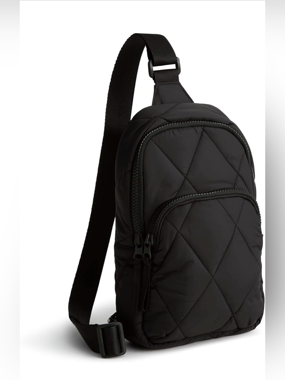 NWT Vera Bradley Moonless Night (black) LORMAN Sling Backpack - Picture 2 of 9